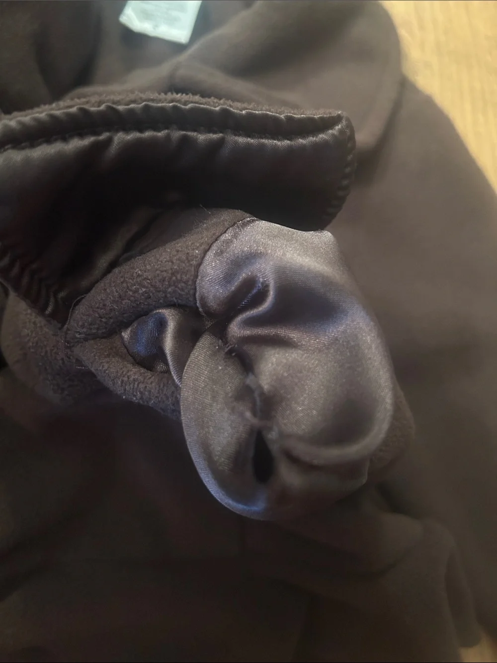 Widgeon Brown Ruffle-Front Pea Coat for Girls